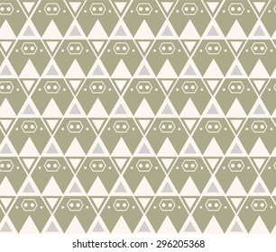 Pig background pattern triangle,vector illustration