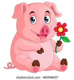 Pig cartoon 