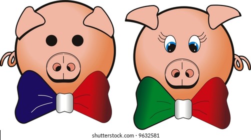 pig cartoon