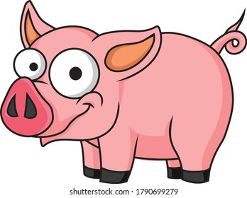 pig cartoon art illustration livestock