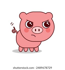 Pig Cartoon Cute Pig Illustrations