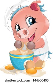 	pig cook