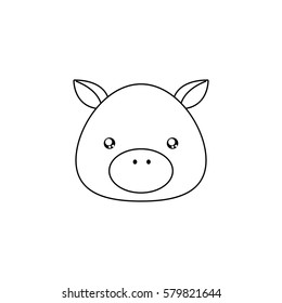 pig Drawing Face