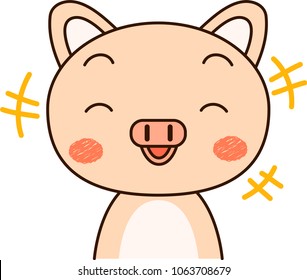 Pig expression laugh