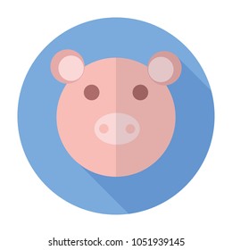 Pig flat icon