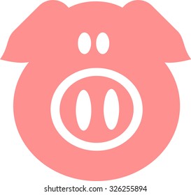 Pig head icon