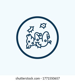 Pig head icon isolated on white background. Pig head icon in trendy design style. Pig head vector icon modern and simple flat symbol for web site, mobile, logo, app,