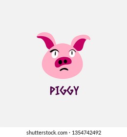 
Pig head logo concept design ready to customize