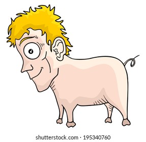 Pig human