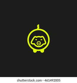 pig, icon
