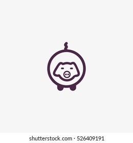 pig, icon