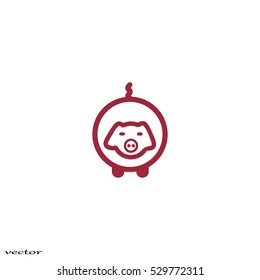 pig, icon
