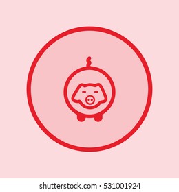 pig, icon