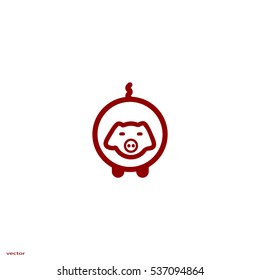 pig, icon