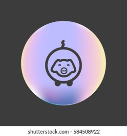 pig, icon