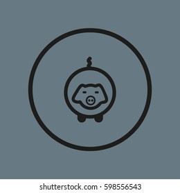 pig, icon