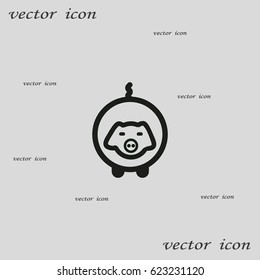 pig, icon