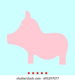 Pig icon .
