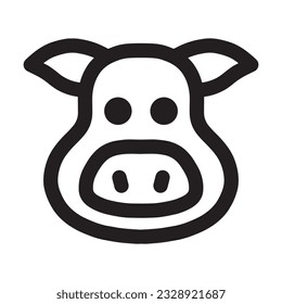 Pig icon design vector illustration