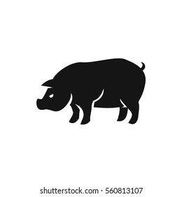 pig icon illustration isolated vector sign symbol