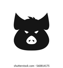 pig icon illustration isolated vector sign symbol