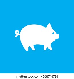 pig icon illustration isolated vector sign symbol