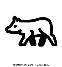 pig icon isolated sign symbol vector illustration - high quality black style vector icons
