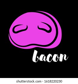 Pig icon. Piggy face. Vector illustration.
initial a pig logo icon logo