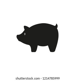 Pig icon. Vector
