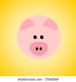 pig icon VECTOR