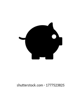 pig icon vector illustration logo template