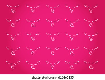 pig - illustration ,Face