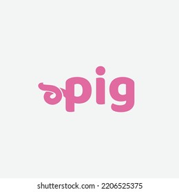 Logo-Design des Ping-Letter-Zeichens