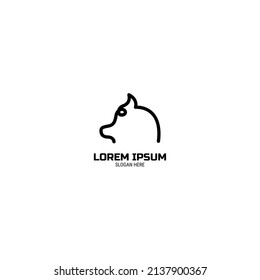 Pig Logo Design simple for your project