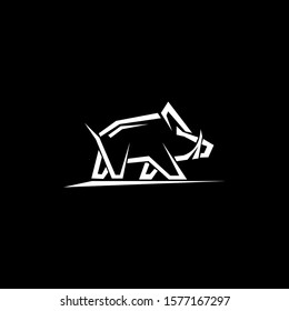 pig logo icon designs premium