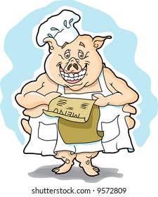 Pig with Menu