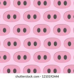 Pig nose pattern