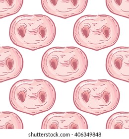 pig nose pattern