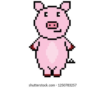 Pig Pixel Art