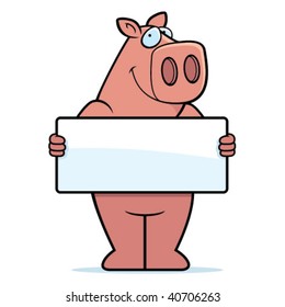 Pig Sign