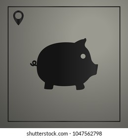 pig sign icon