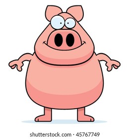 Pig Smiling