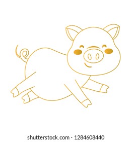 pig smiling icon