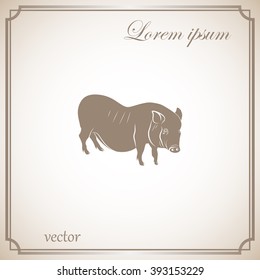 Pig symbol