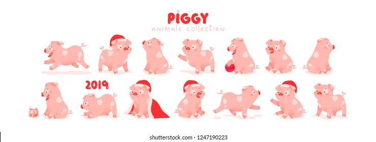 Pig is the symbol of Chinese 2019 new year on the Eastern calendar.