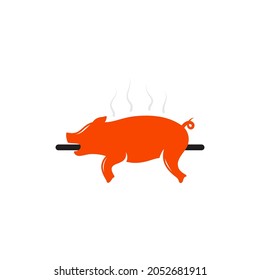 Pig symbol Template vector icon illustration design