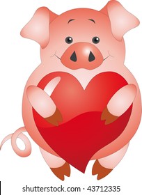 Pig vector