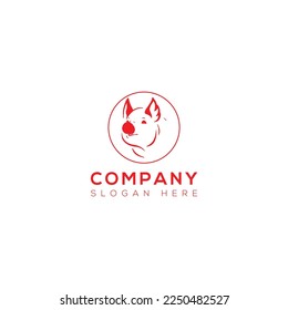 pig vector art logo design