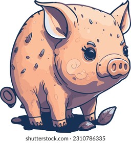 Pig Vector Design for all your decorating needs