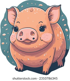 Pig Vector Design for all your decorating needs